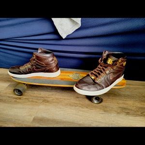 Air Jordan 1 Pinnacle Baroque Brown Crocodile